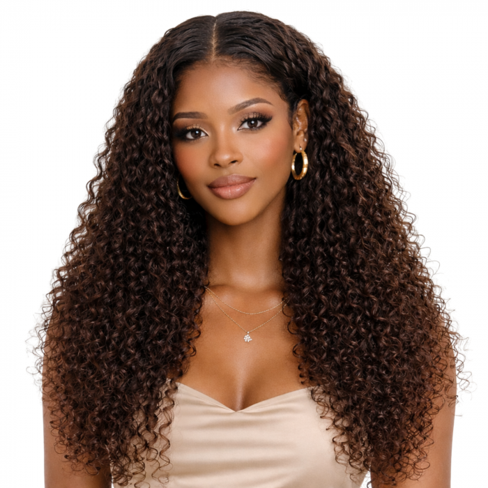 Perruque Kinky Curl 13x4 Lace Frontal Transparente - 100% Raw Hair Perruque Kinky Curl 13x4 Lace Frontal Transparente - 100% Raw Hair