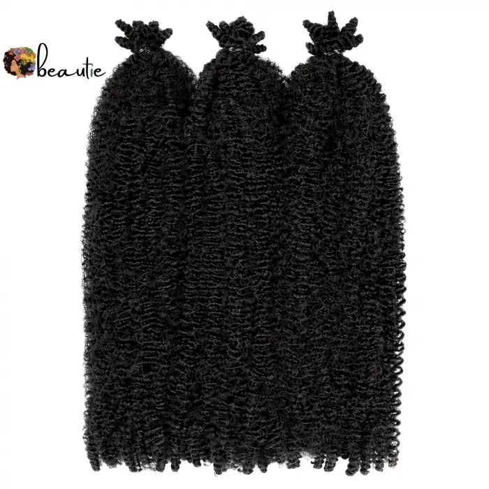 Mèches XPRESSION SPRINGY AFRO TWIST 16 pouces-1 Mèches XPRESSION SPRINGY AFRO TWIST 16 pouces-1