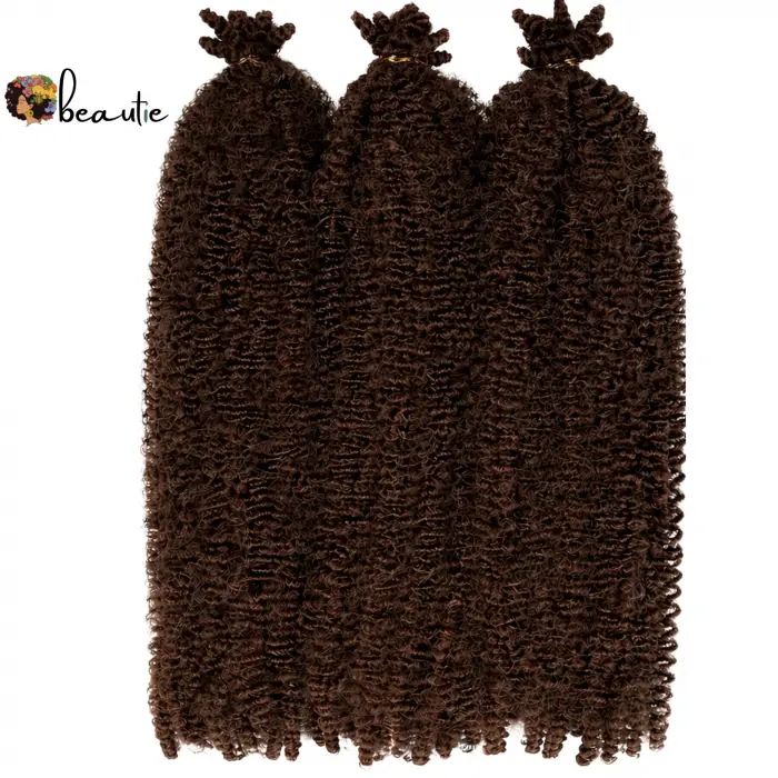 Mèches XPRESSION SPRINGY AFRO TWIST 16 pouces-2 Mèches XPRESSION SPRINGY AFRO TWIST 16 pouces-2