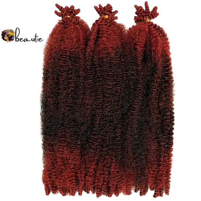Mèches XPRESSION SPRINGY AFRO TWIST 16 pouces-2T1B350 Mèches XPRESSION SPRINGY AFRO TWIST 16 pouces-2T1B350